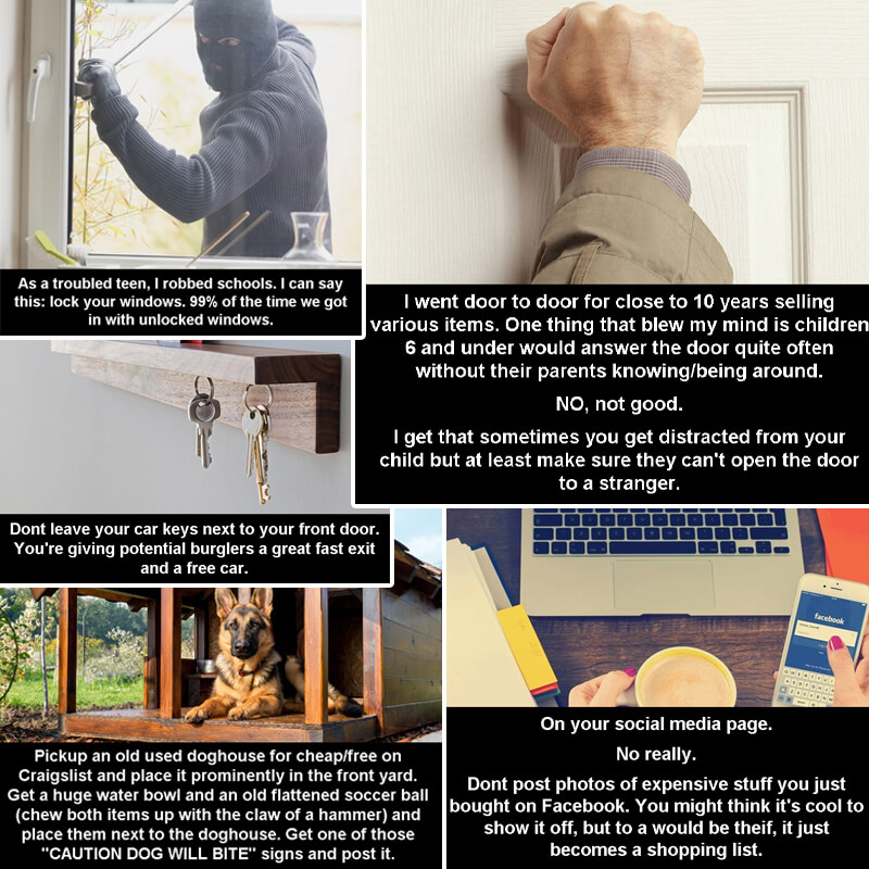 Former Burglars Reveal Their Deepest Secrets To Help Homeowners Avoid