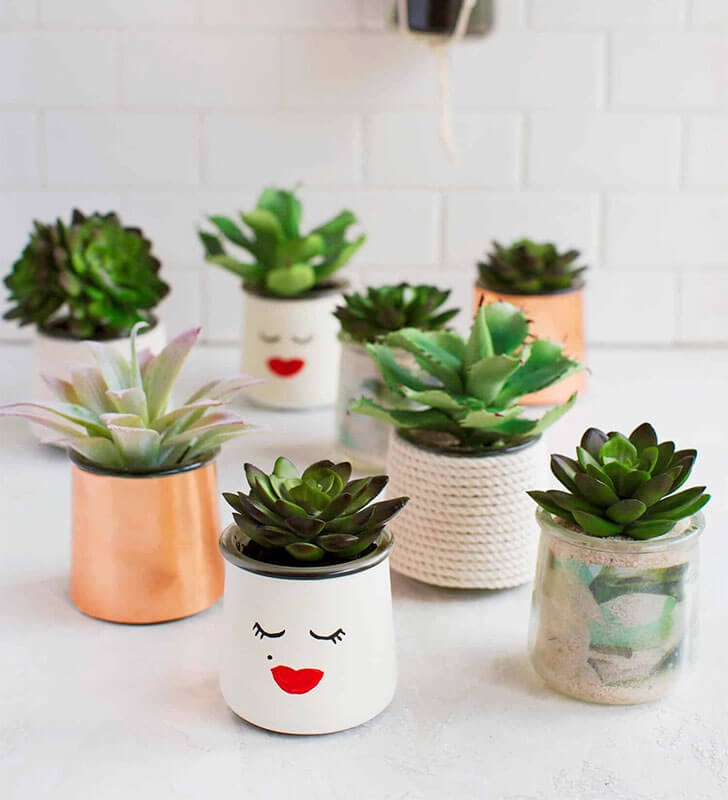 Fun, Simple, and Inexpensive DIY Planters for All Aspiring Plant