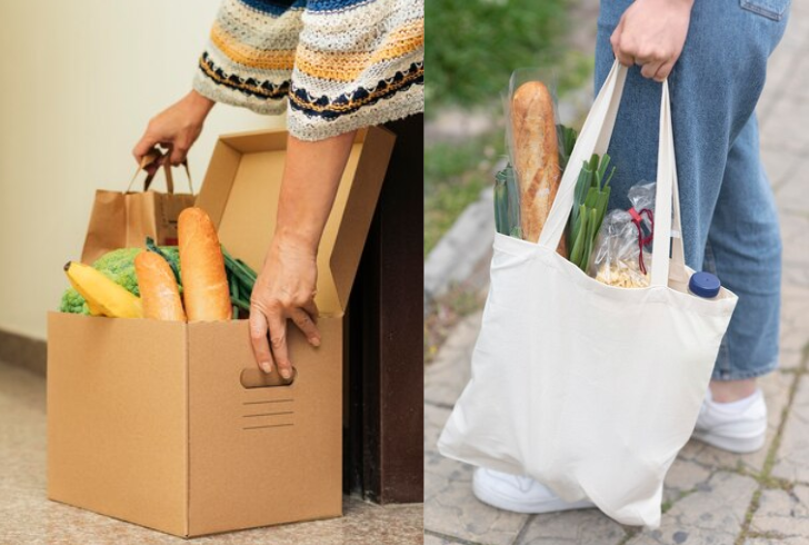 Grocery bags hacks