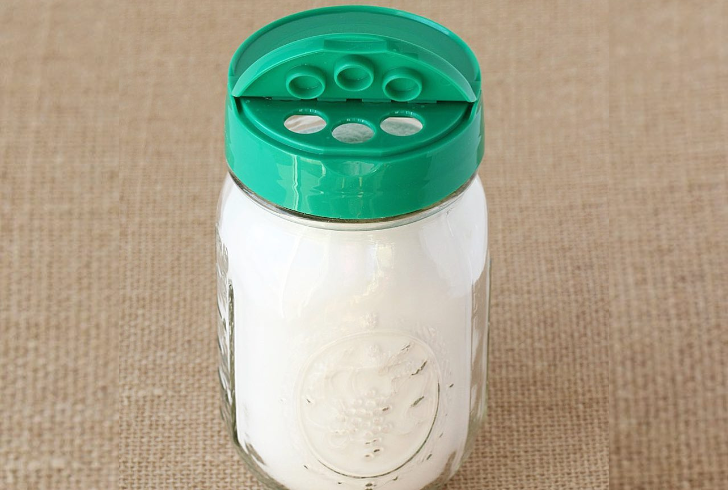 Parmesan glass jar